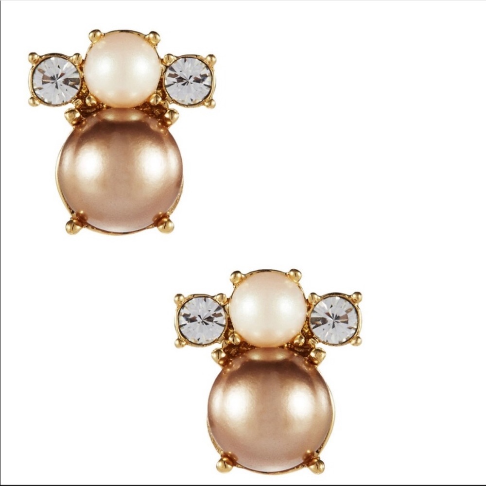 New Kate Spade Parlour Pearl Stud Earrings